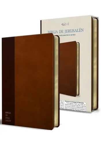 BIBLIA DE JERUSALEM LATINO. MARRON