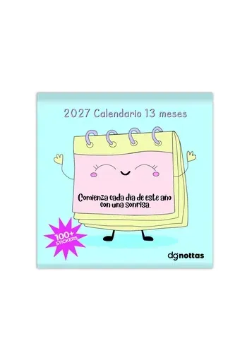CALENDARIO 2027 PASTELS PARED