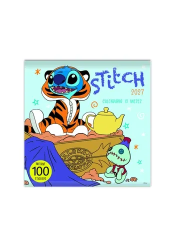 CALENDARIO 2027 STITCH PARED