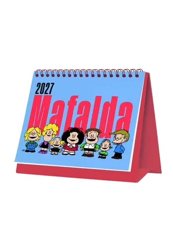 CALENDARIO 2027 MAFALDA ESCRITORIO