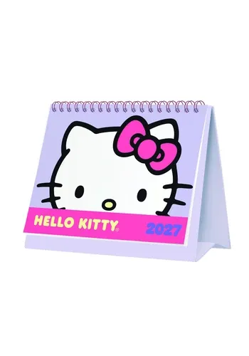 CALENDARIO 2027 HELLO KITTY ESCRITORIO
