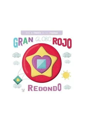 MIRA A TRAVES - GRAN GLOBO ROJO Y REDONDO