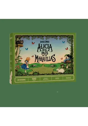 ROMPECABEZAS "ALICIA EN EL PAIS DE LAS MARAVILLAS" - 500 PZ