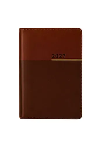 AGENDA 2027 ARTESCO BICOLOR CUERO