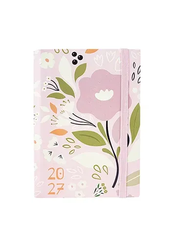 AGENDA 2027 ARTESCO MUJER CON LIGA WILLOW + LAPICERO GL32 ROSADO