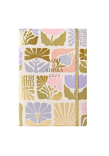 AGENDA 2027 ARTESCO TRENDY GOLDEN SAGE + LAPICERO GL32 DORADO