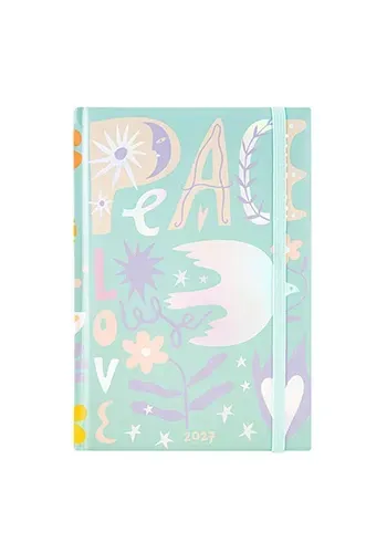 AGENDA 2027 ARTESCO TRDHOLOG PEACE + LAPICERO GL32 FUCSIA
