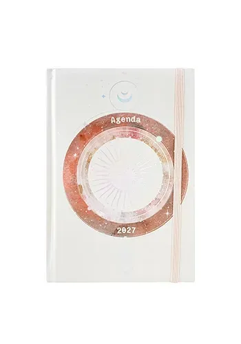 AGENDA 2027 ARTESCO TRDHOLOG MOON + LAPICERO GL32 MARRÓN