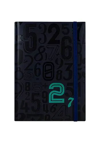 AGENDA 2027 ARTESCO TRENDY METAL CODE + LAPICERO GL32 AZUL