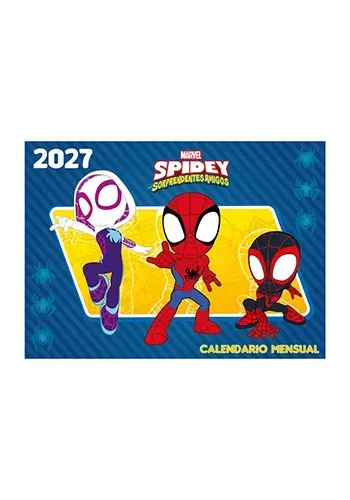 ALMANAQUE 2027 ARTESCO A4 SPIDEY