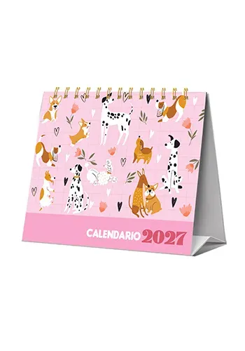 CALENDARIO DE ESCRITORIO 2027 ARTESCO