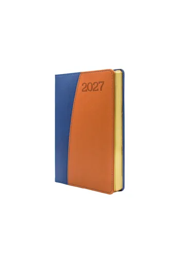 AGENDA MERCURIO 2027 - AZUL / MARRÓN