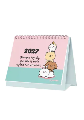 CALEND 2027 PASTEL ESC.